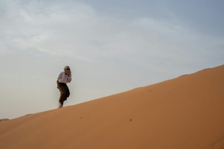 Sandboarding in Merzouga